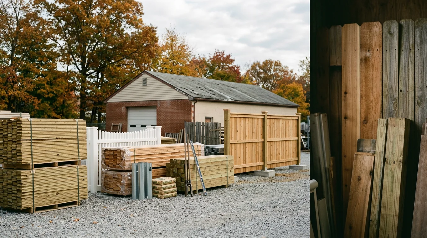 Fence materials and supplies available in Delaware